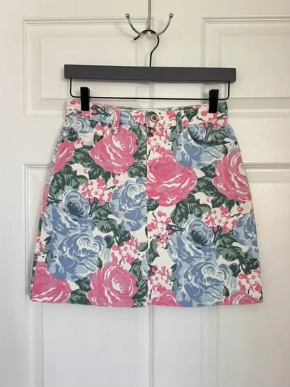 Rouje Denise Floral Denim Skirt XS/S